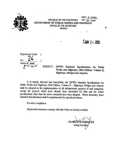 Download Dpwh Standard Specificaitons For Highways And .